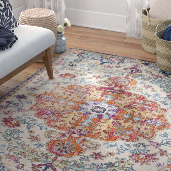 Mistana Hillsby Saffron Area Rug & Reviews Wayfair